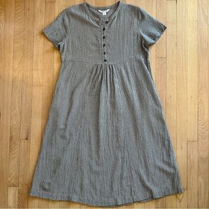 Coldwater Creek - Striped Easy Empire Waist Dress